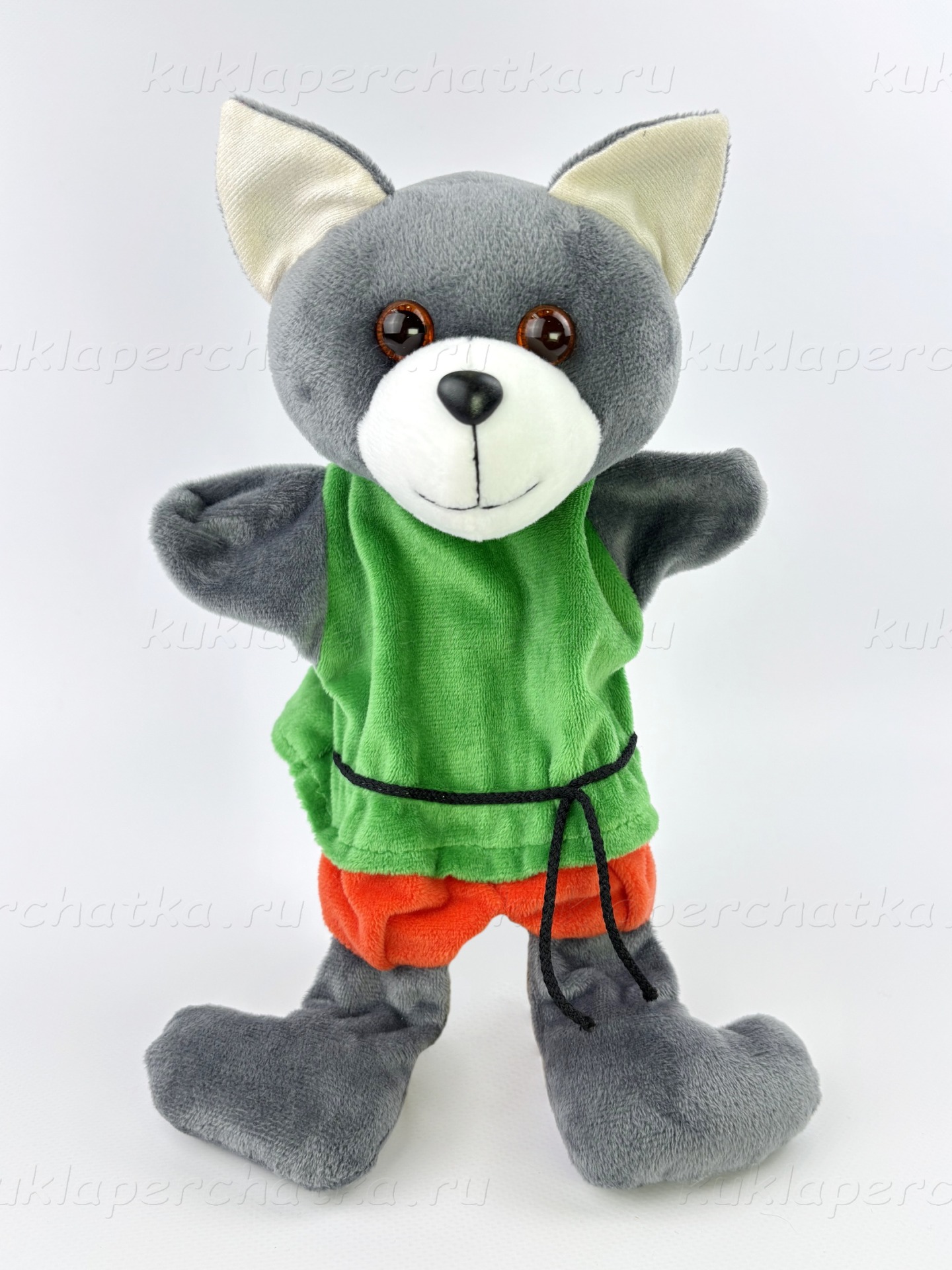 Кот с ножками (фабр) кукла-перчатка