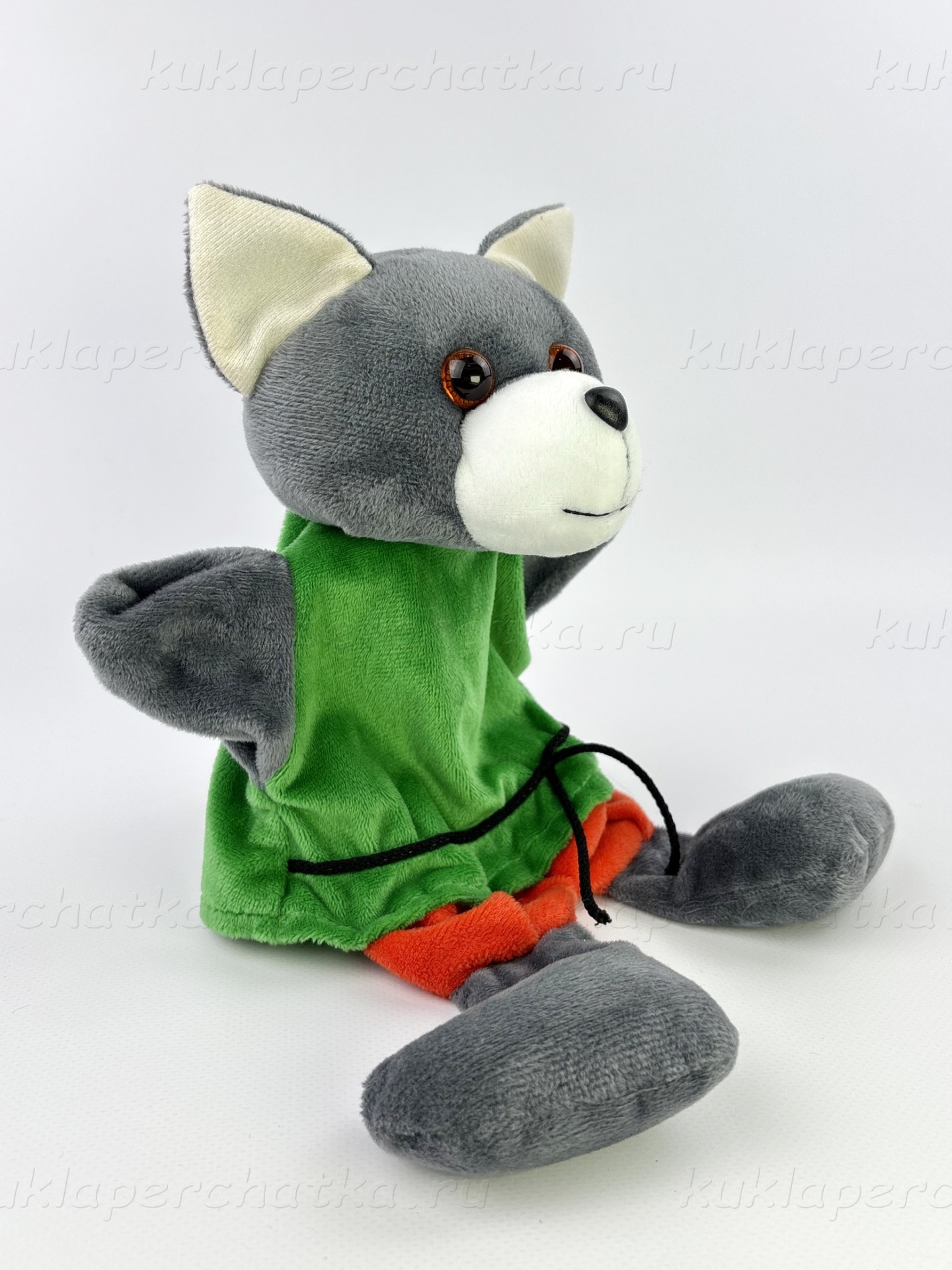 Кот с ножками (фабр) кукла-перчатка