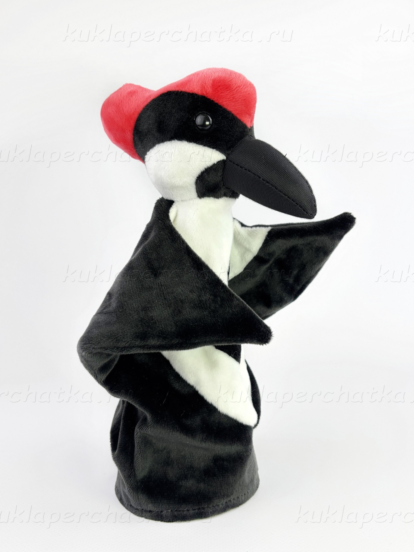 Дятел (фабр) кукла-перчатка