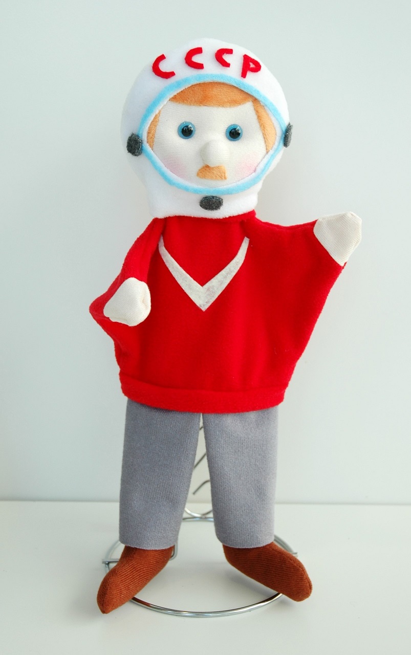 Космонавт, кукла-перчатка