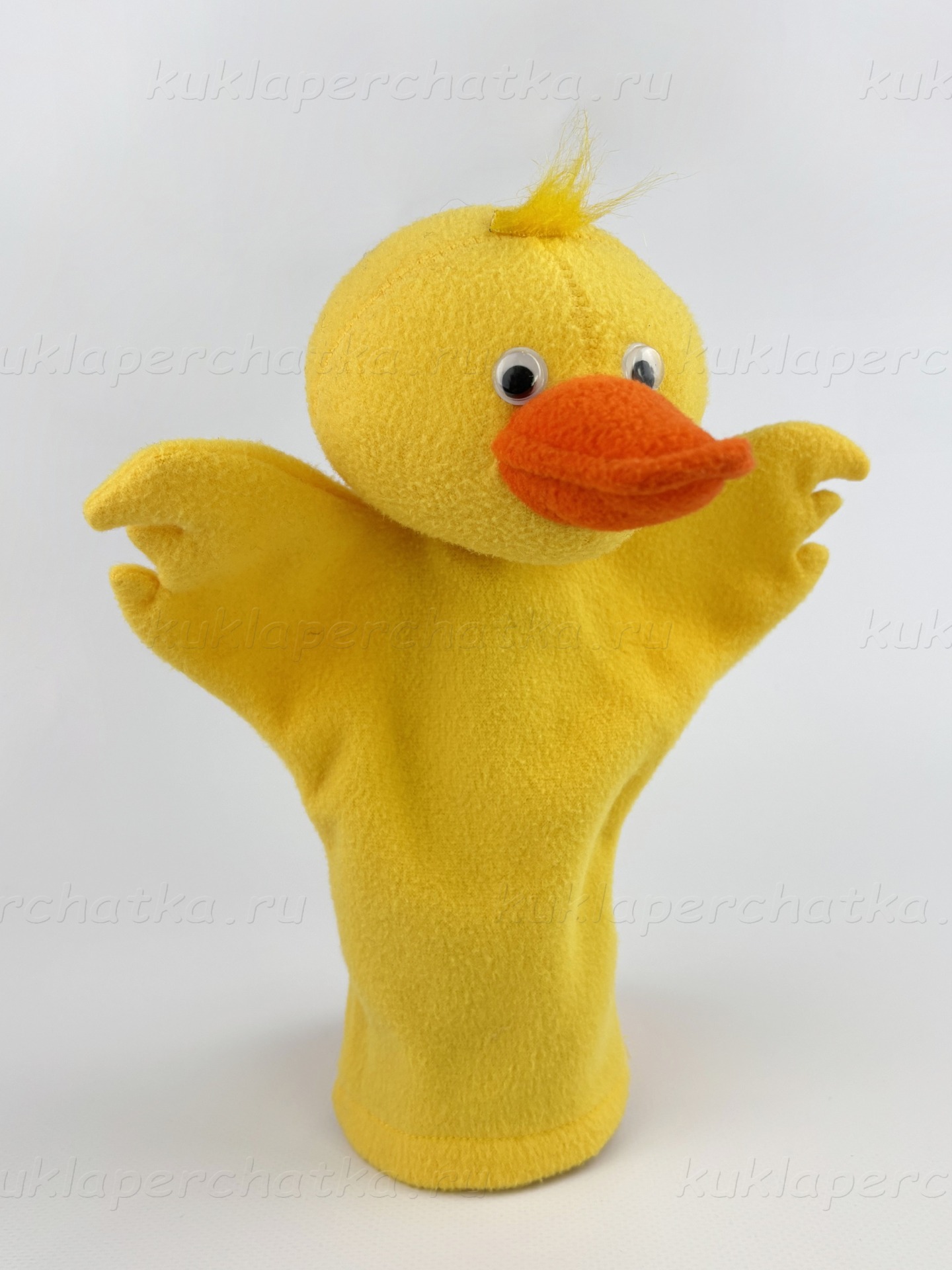 Утенок кукла-перчатка