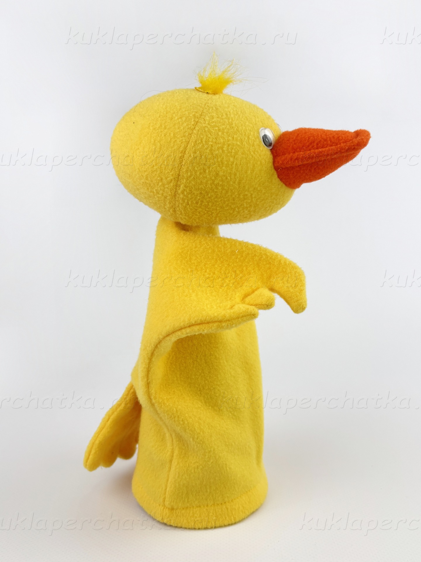 Утенок кукла-перчатка