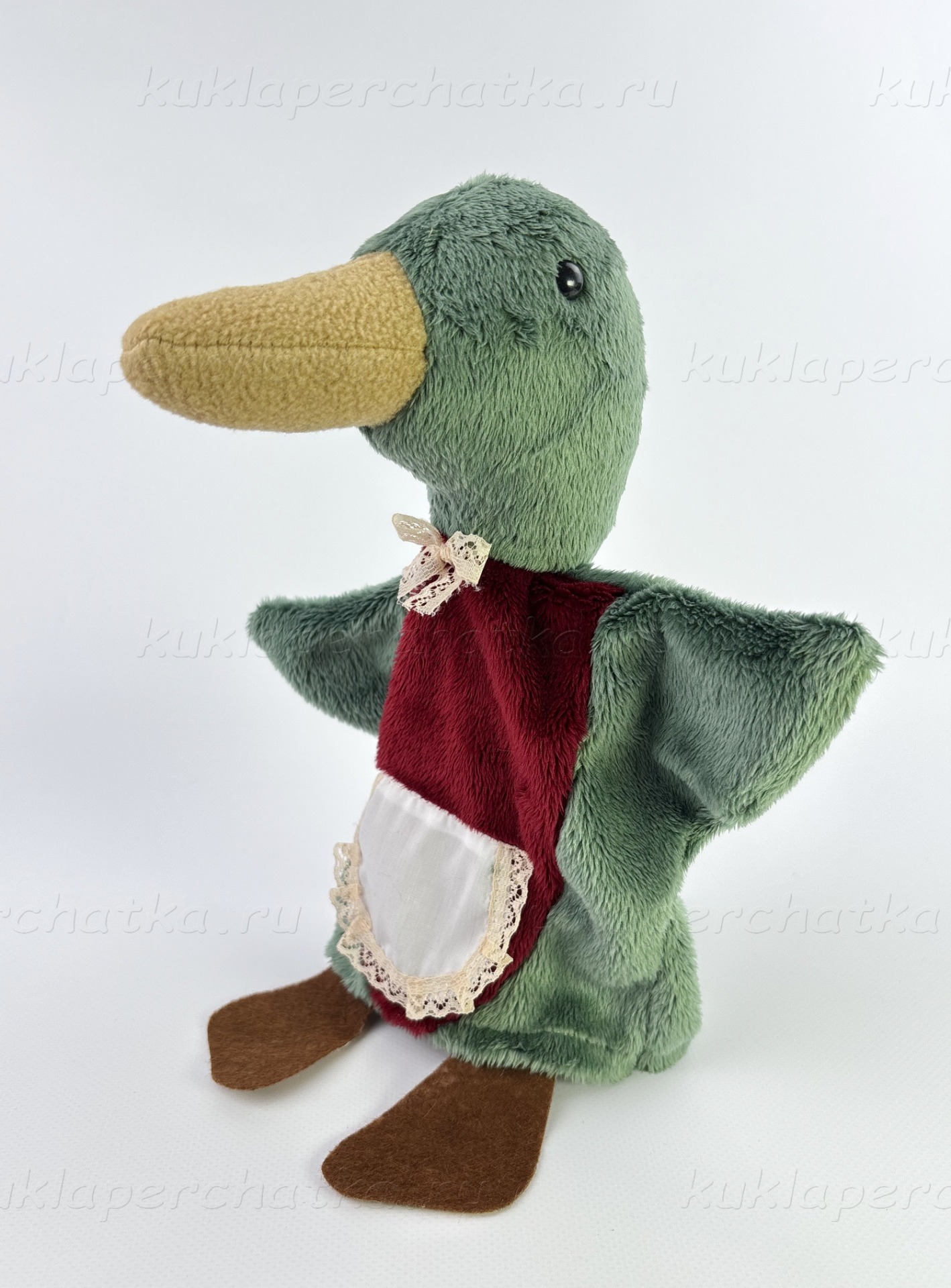 Утка (фабр) кукла-перчатка