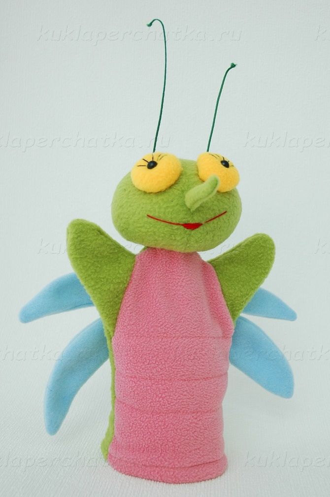 Стрекоза кукла-перчатка