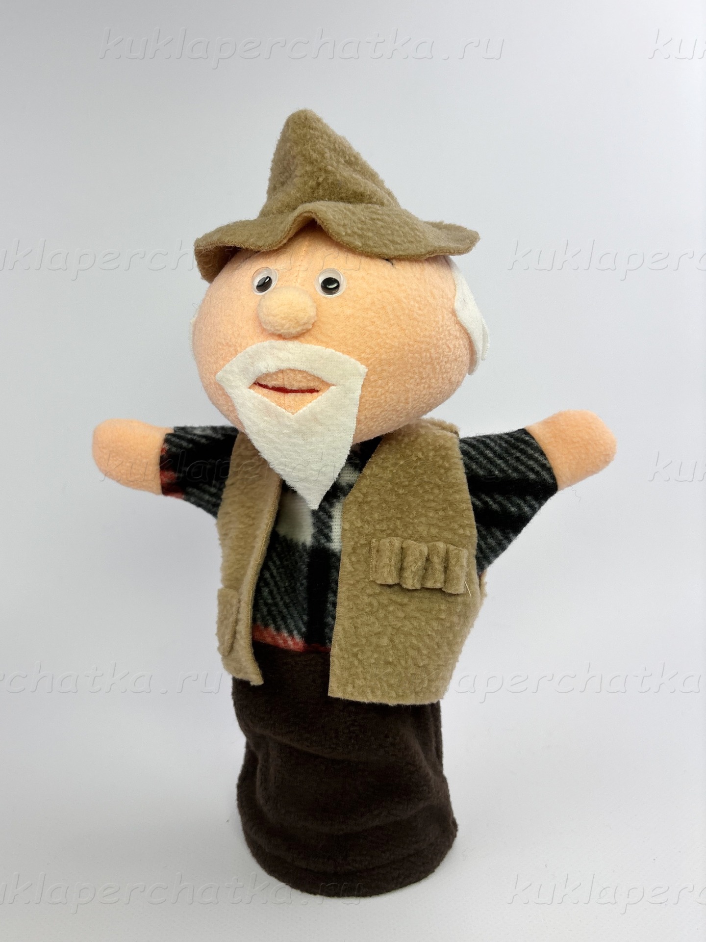 Охотник кукла-перчатка