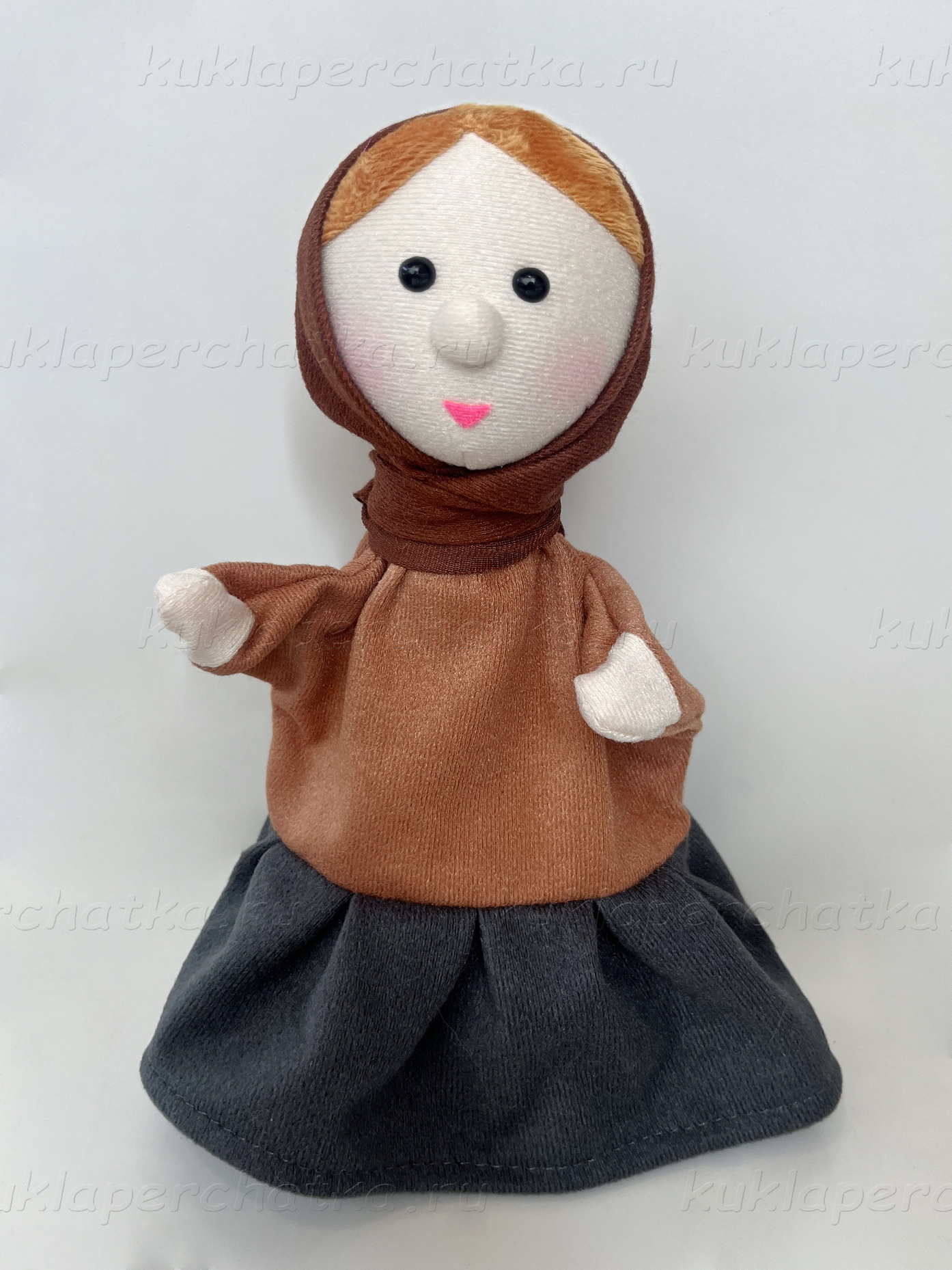 Девочка Настенька бедная (фабр) кукла-перчатка