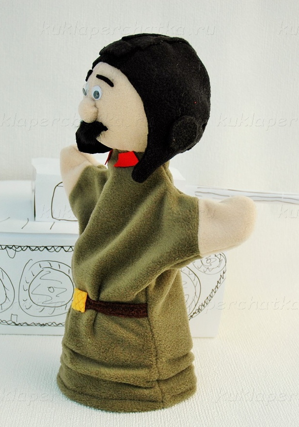 Танкист кукла-перчатка