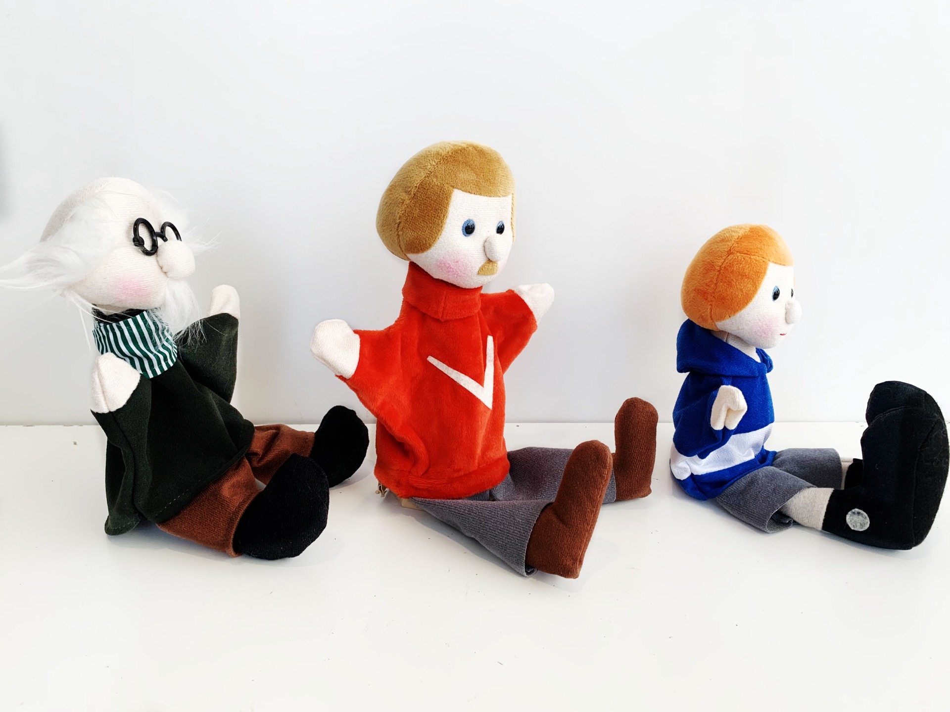 Семья (фабр) - набор кукол для кукольного театра