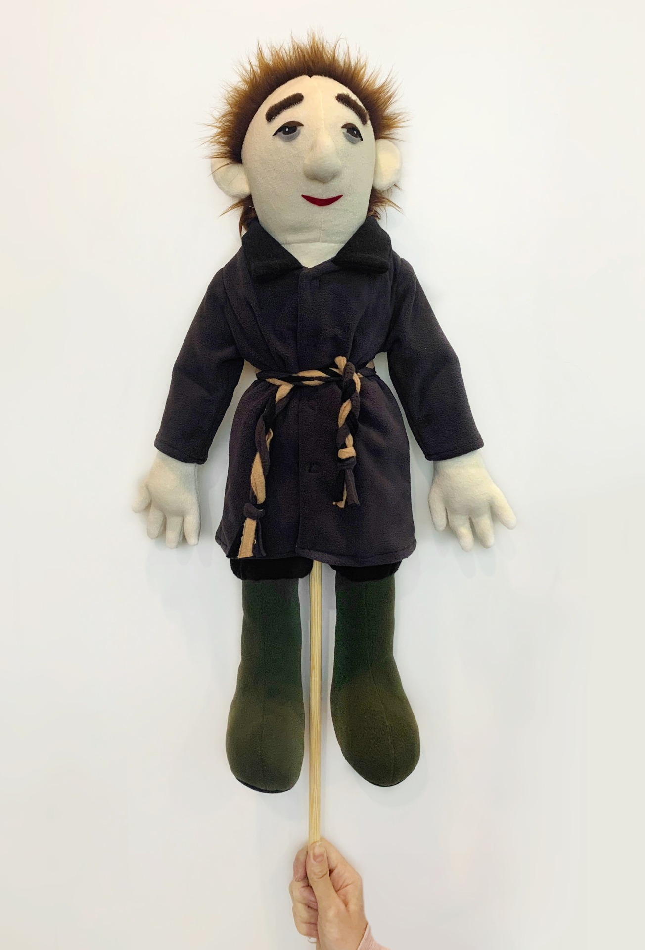 Мальчик - якут / Этно - тростевая кукла, 85 см.