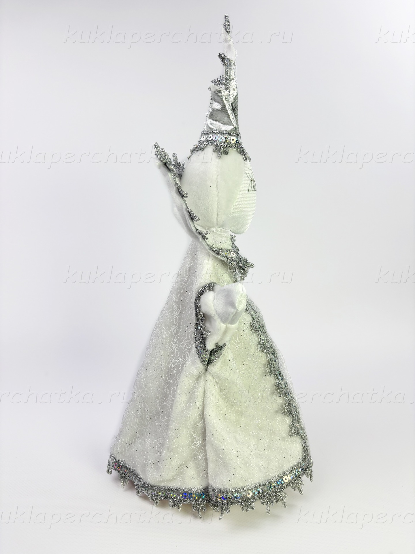 Снежная королева / Волшебница / Фея (фабр) кукла-перчатка