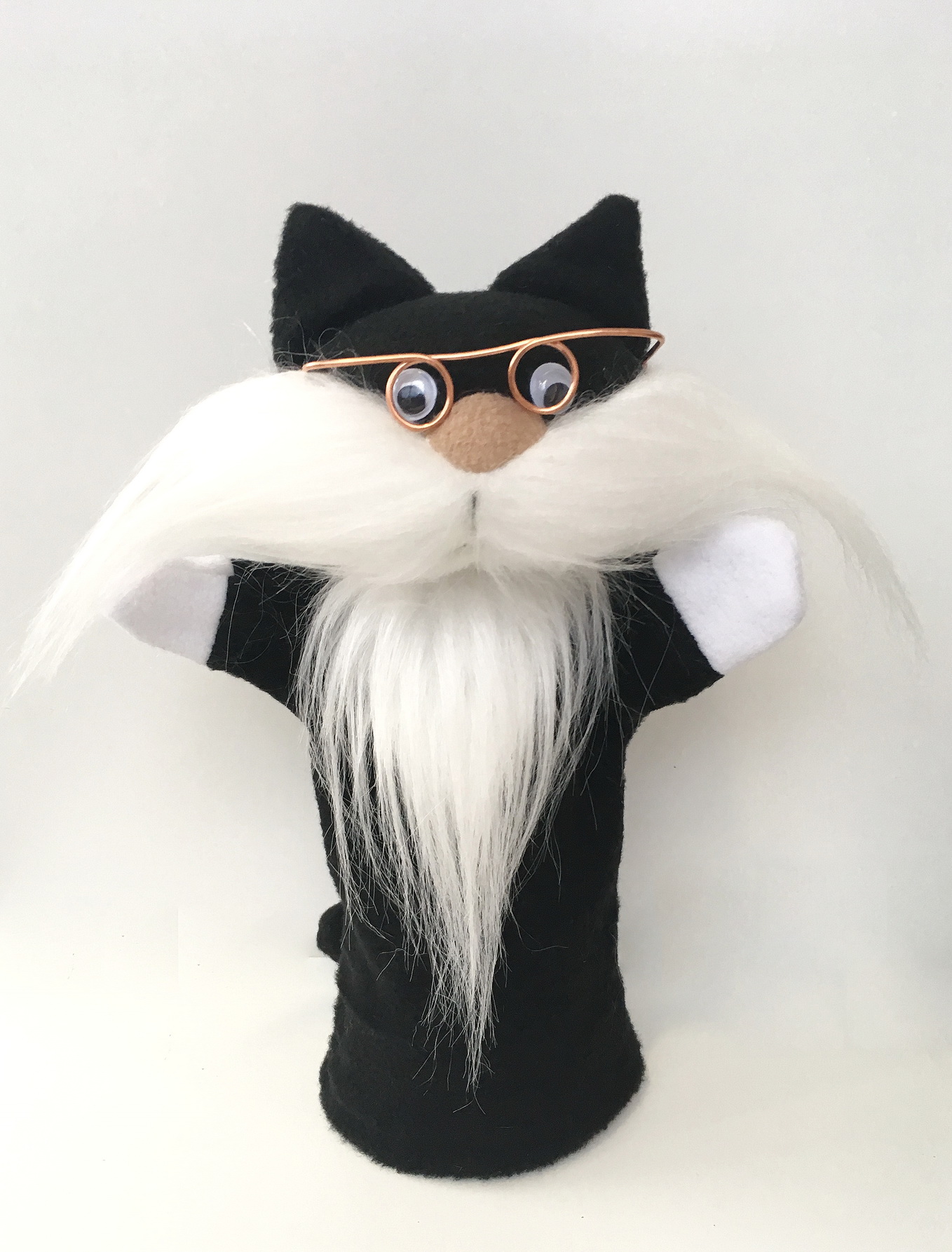 Кот ученый кукла-перчатка