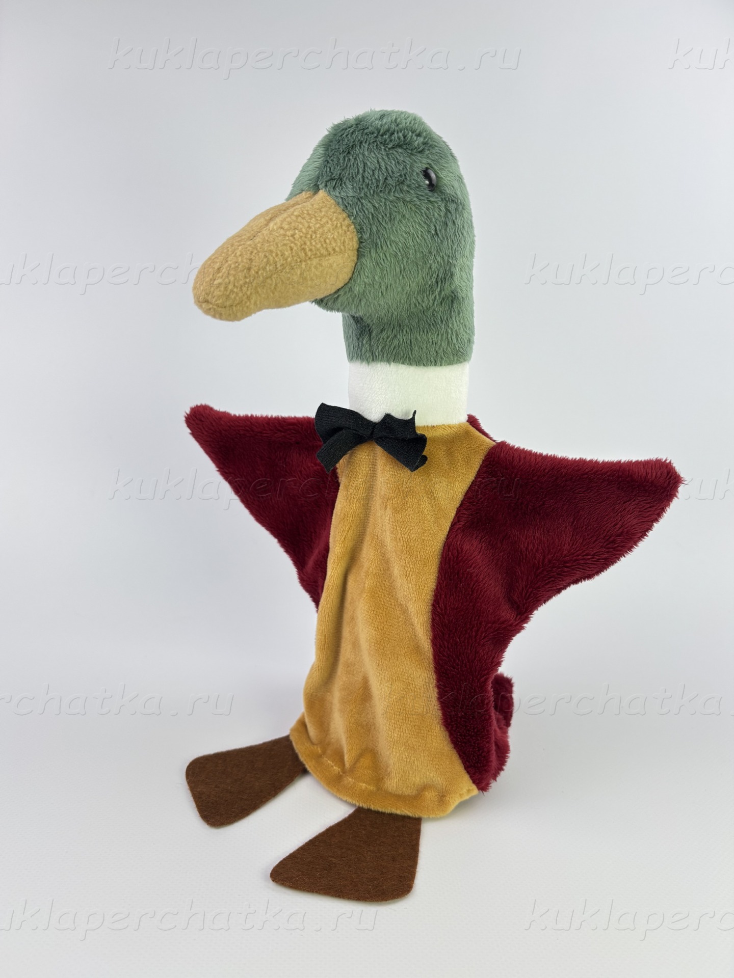 Утка Селезень (фабр) кукла-перчатка