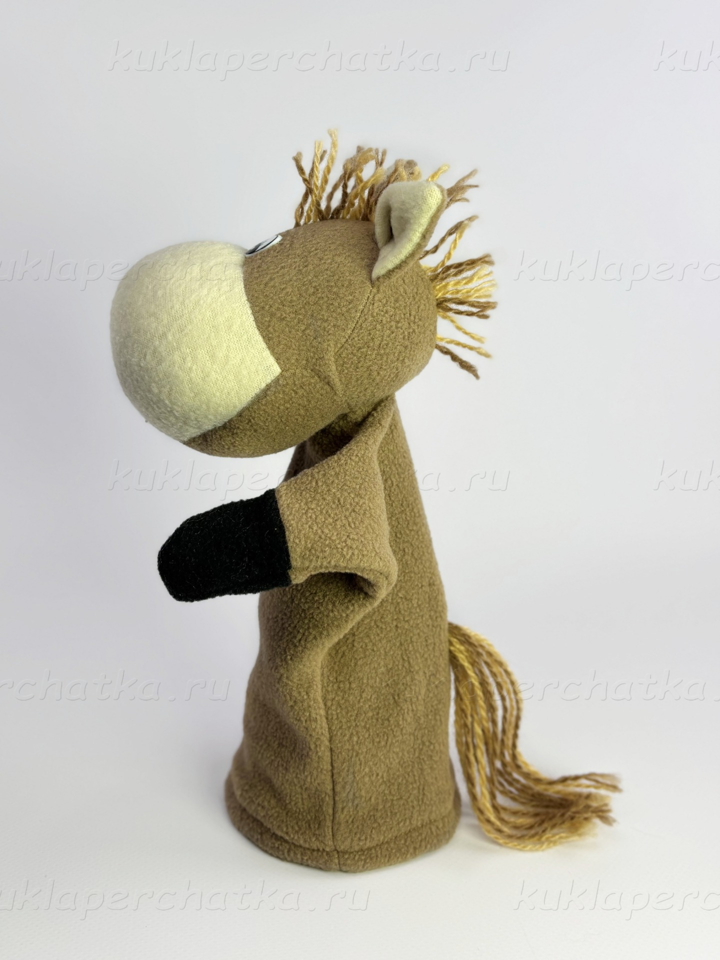 Лошадь кукла-перчатка