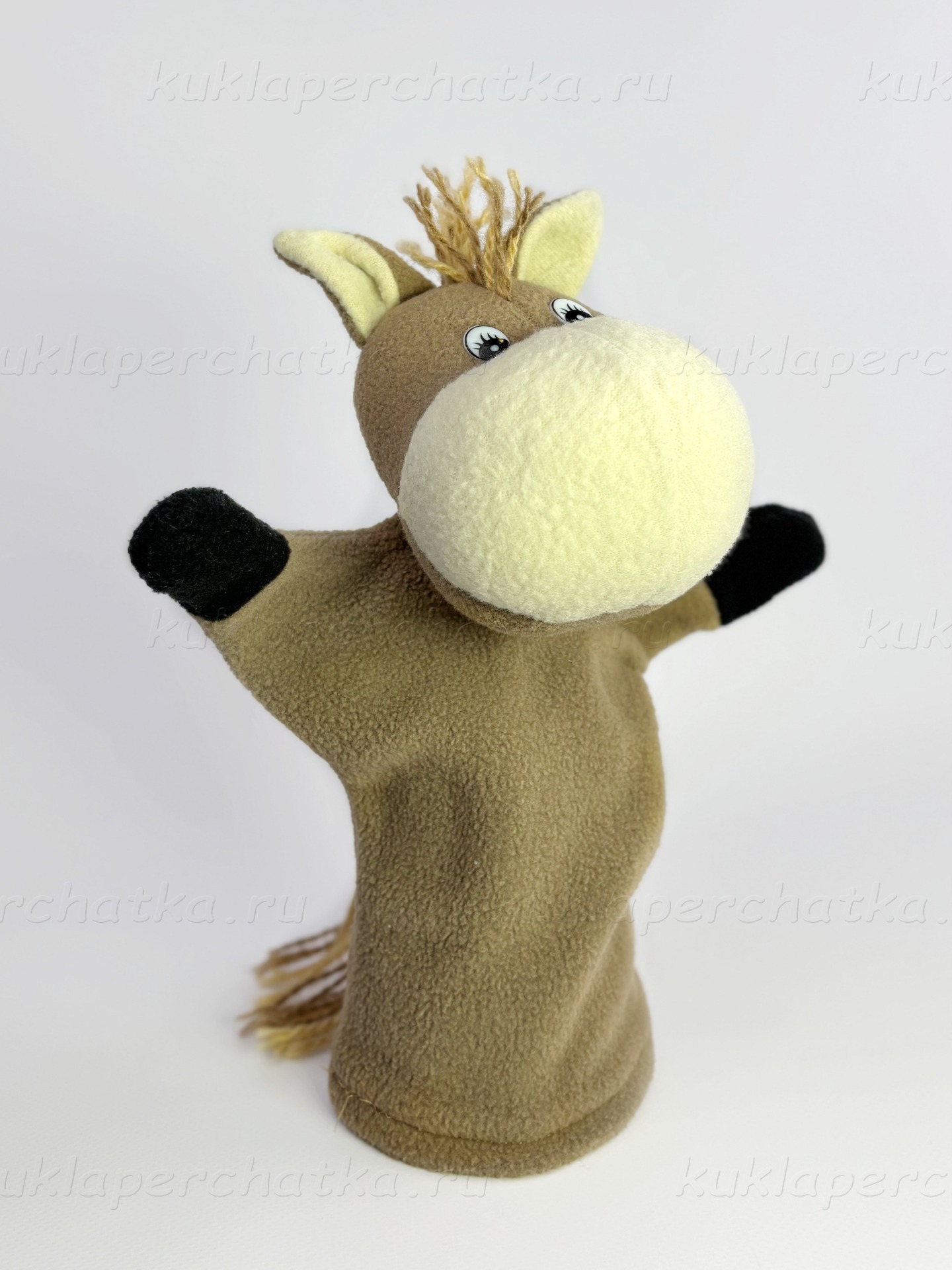 Лошадь кукла-перчатка