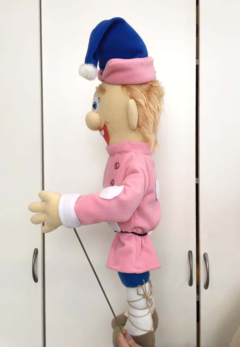 Болван / Балда - тростевая кукла, 85 см. Болван / Балда - тростевая кукла, 85 см.