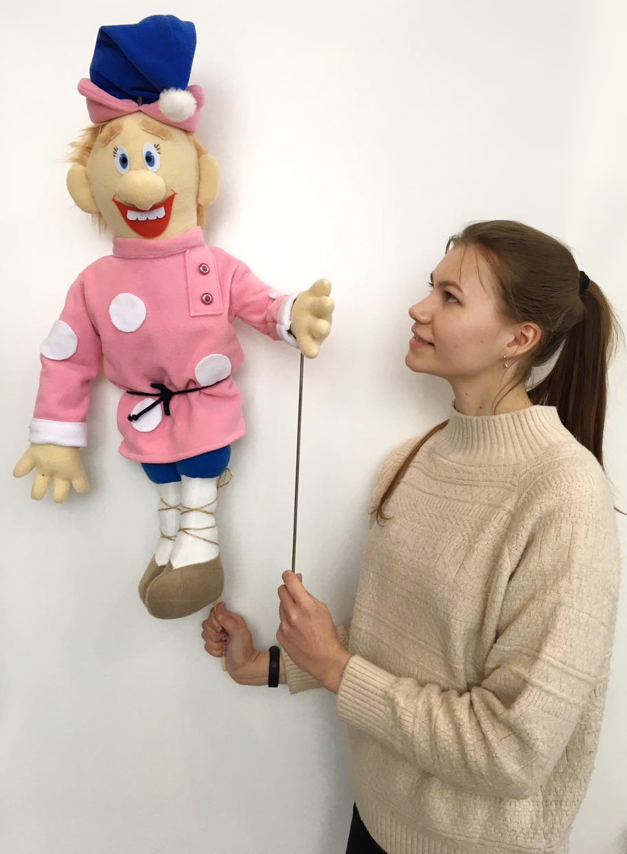 Болван / Балда - тростевая кукла, 85 см. Болван / Балда - тростевая кукла, 85 см.