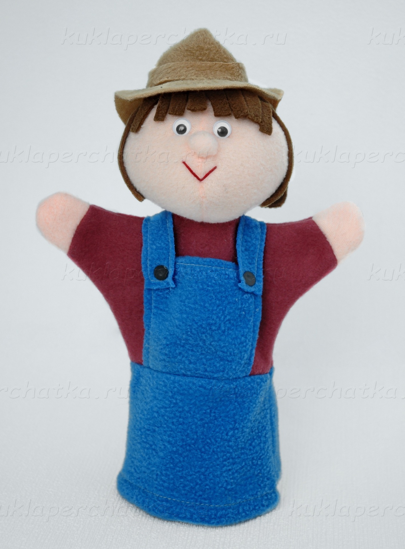 Рабочий / Грузчик кукла-перчатка