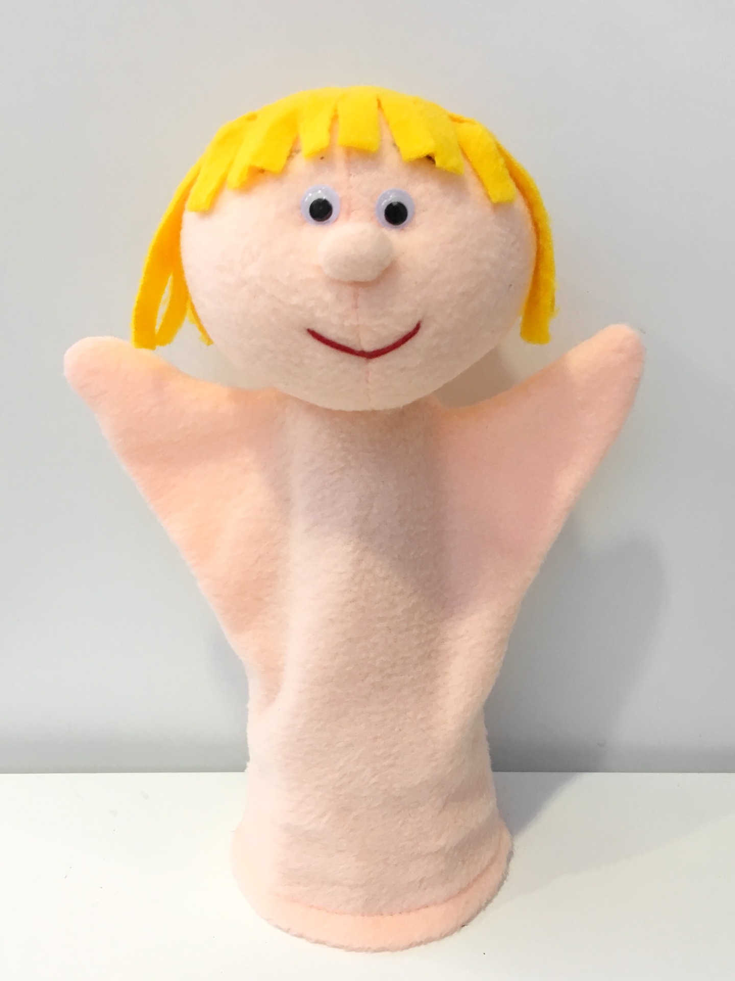 Мальчик без одежды / голыш - кукла-перчатка