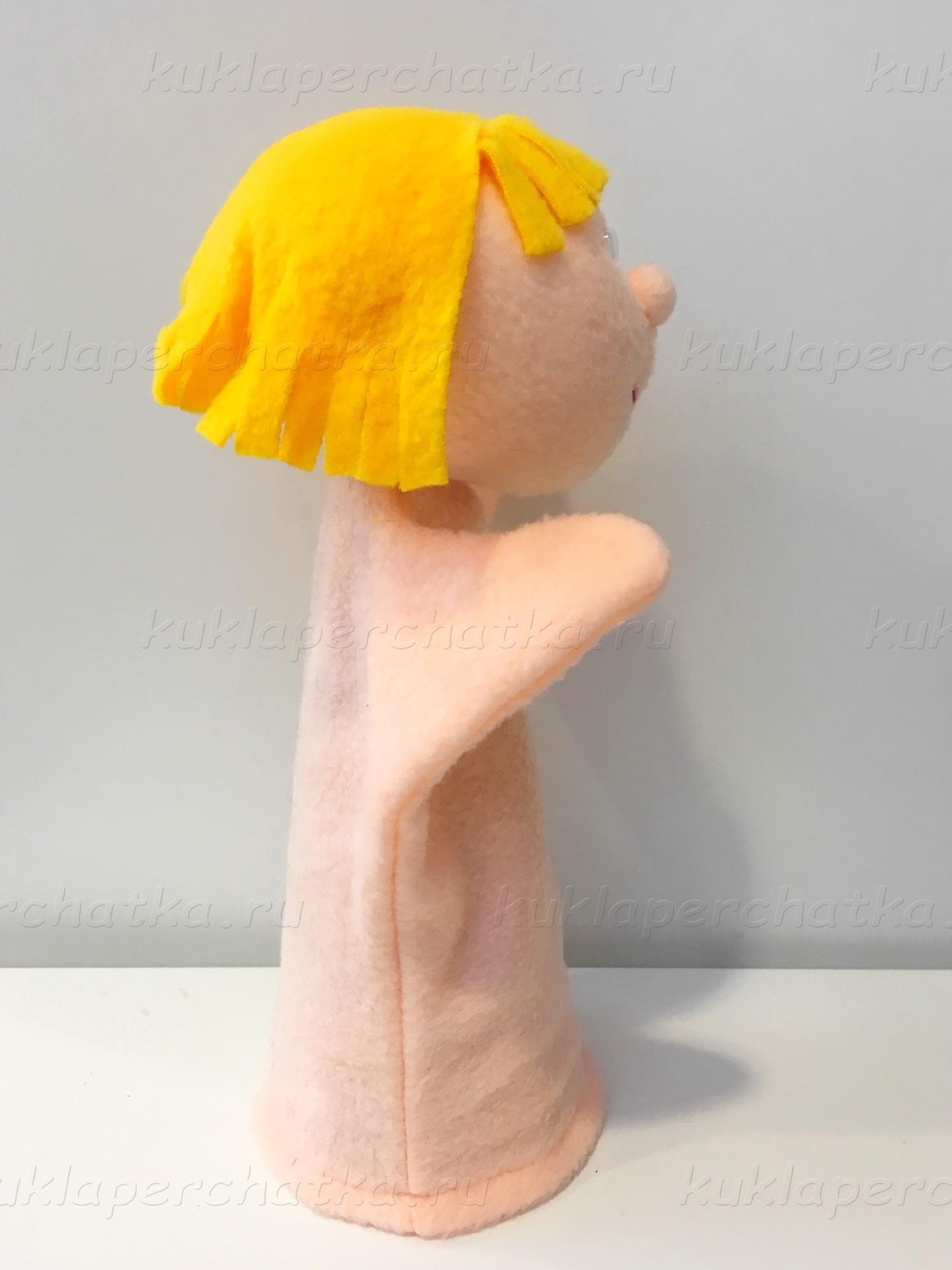 Мальчик без одежды / голыш - кукла-перчатка