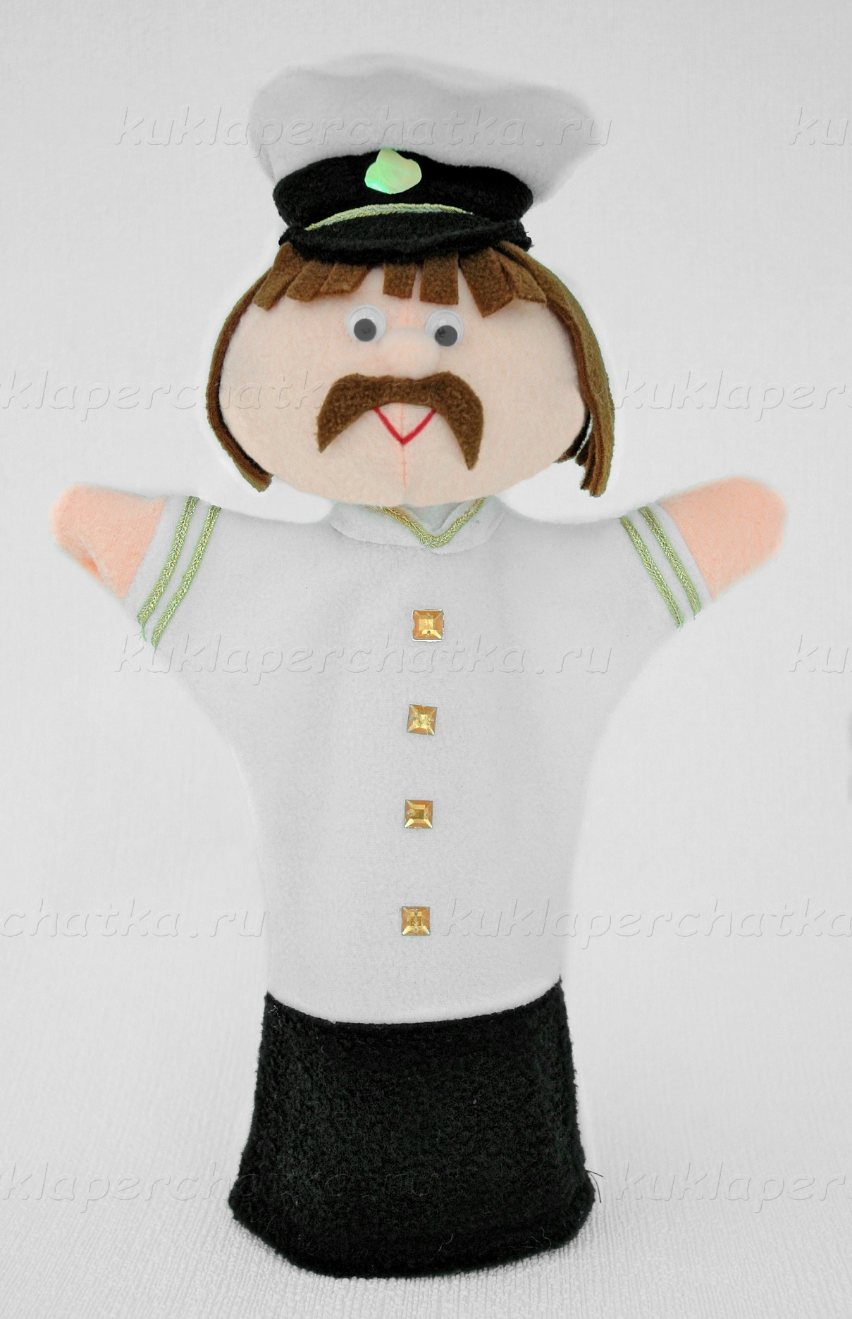 Капитан / Моряк кукла-перчатка