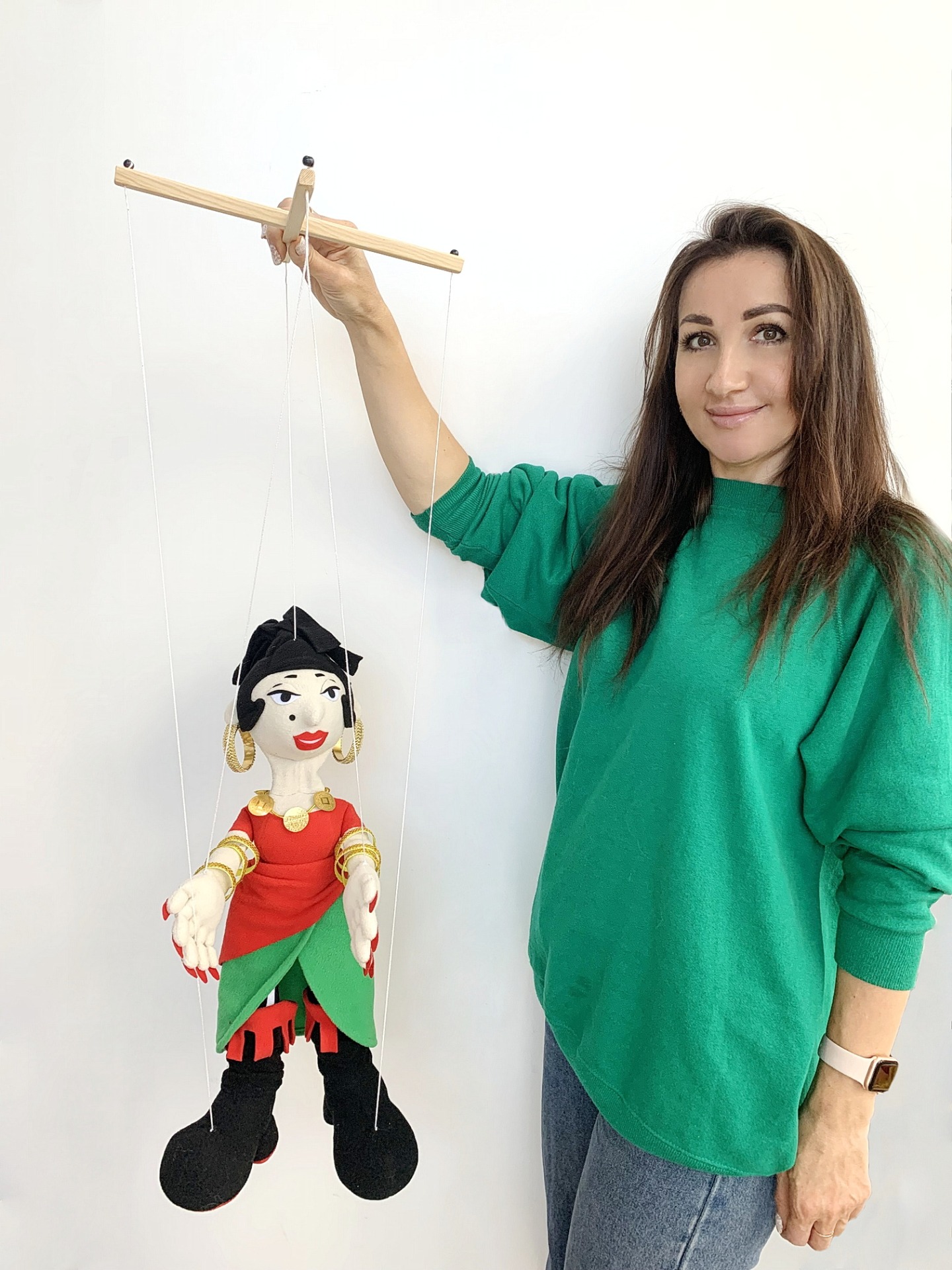 Марионетка БОЛЬШАЯ Атаманша из Бременских музыкантов