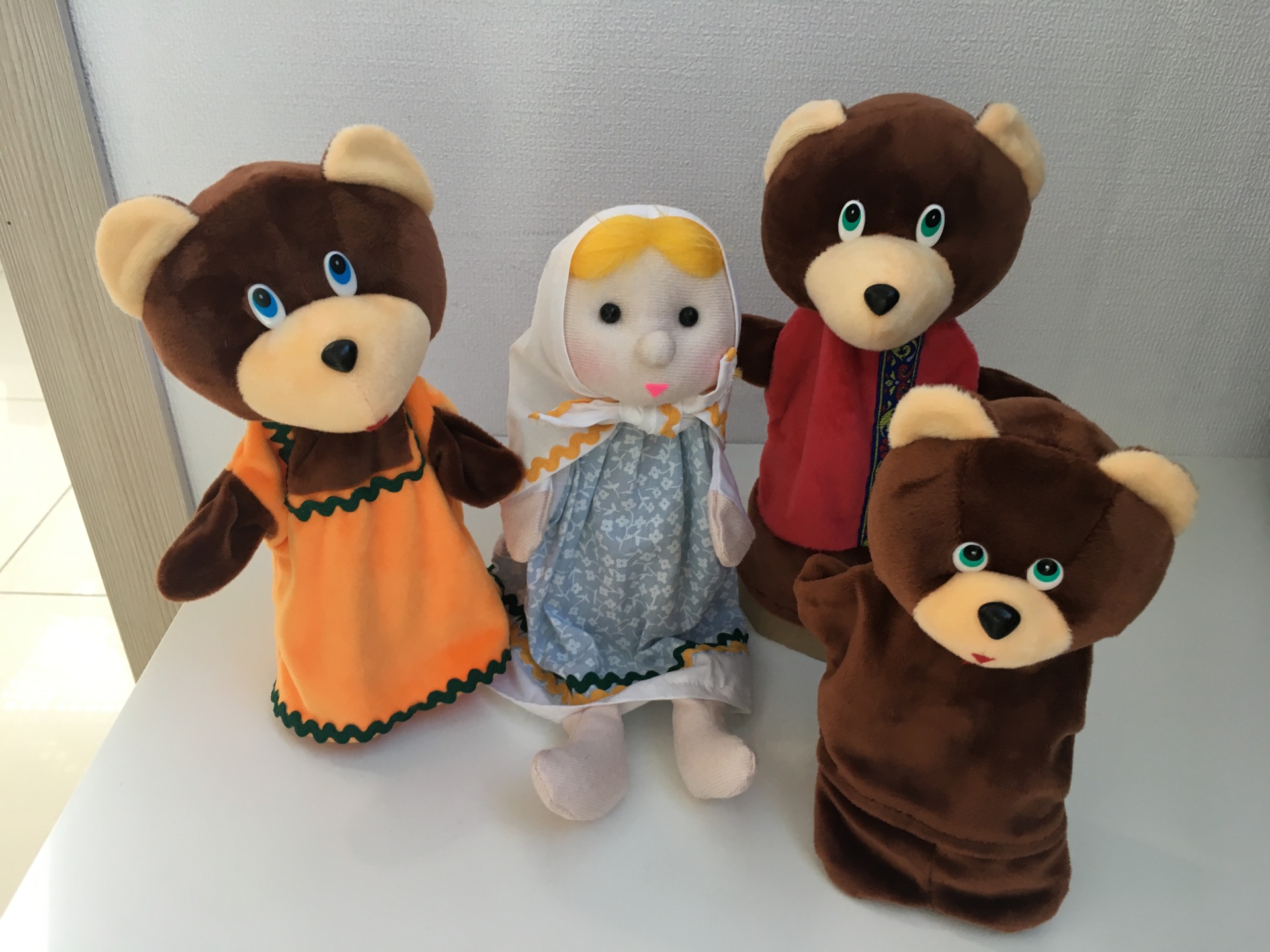 Три медведя фабричный набор кукол