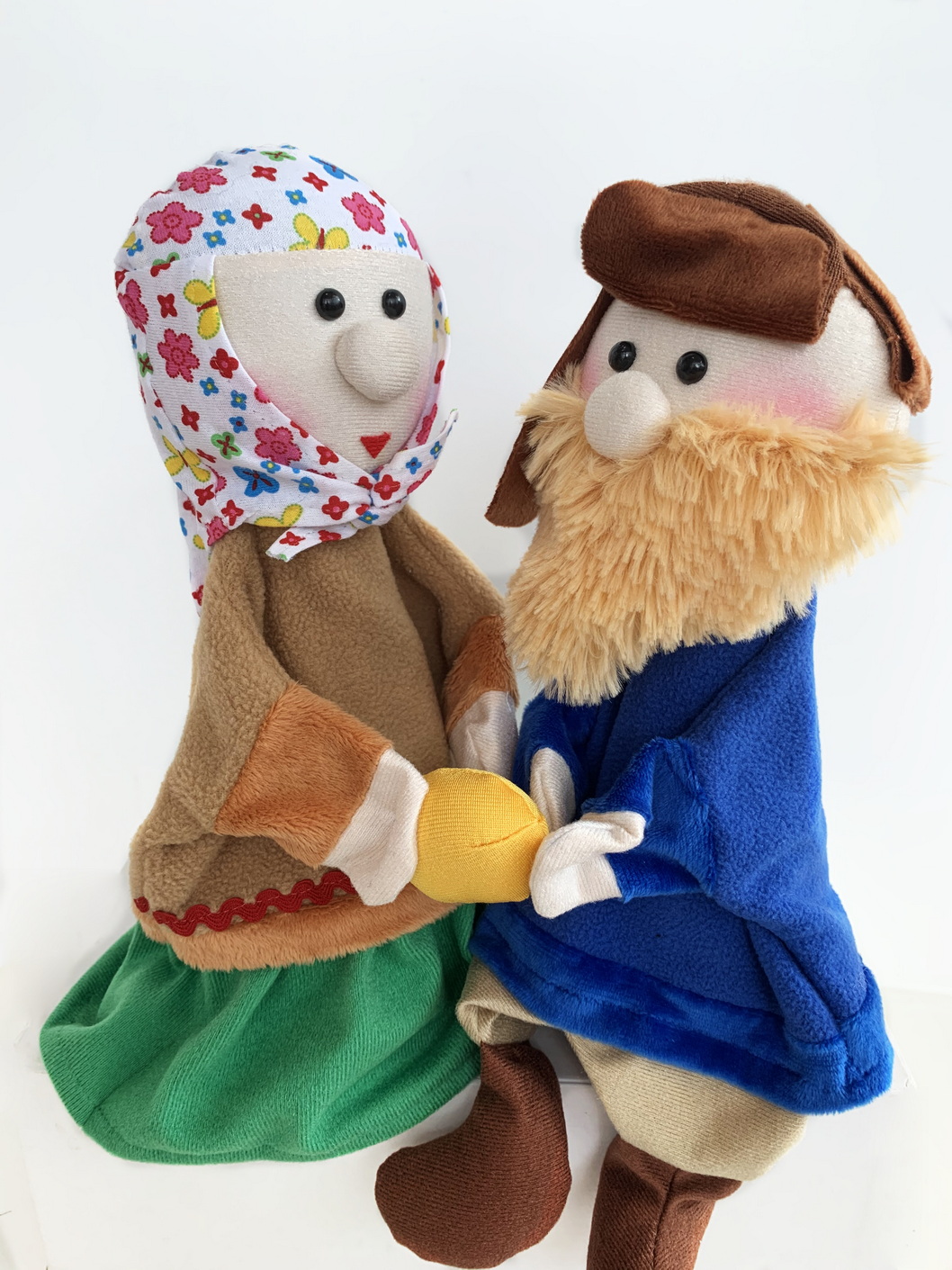 Курочка Ряба (фабр) - набор кукол для кукольного театра