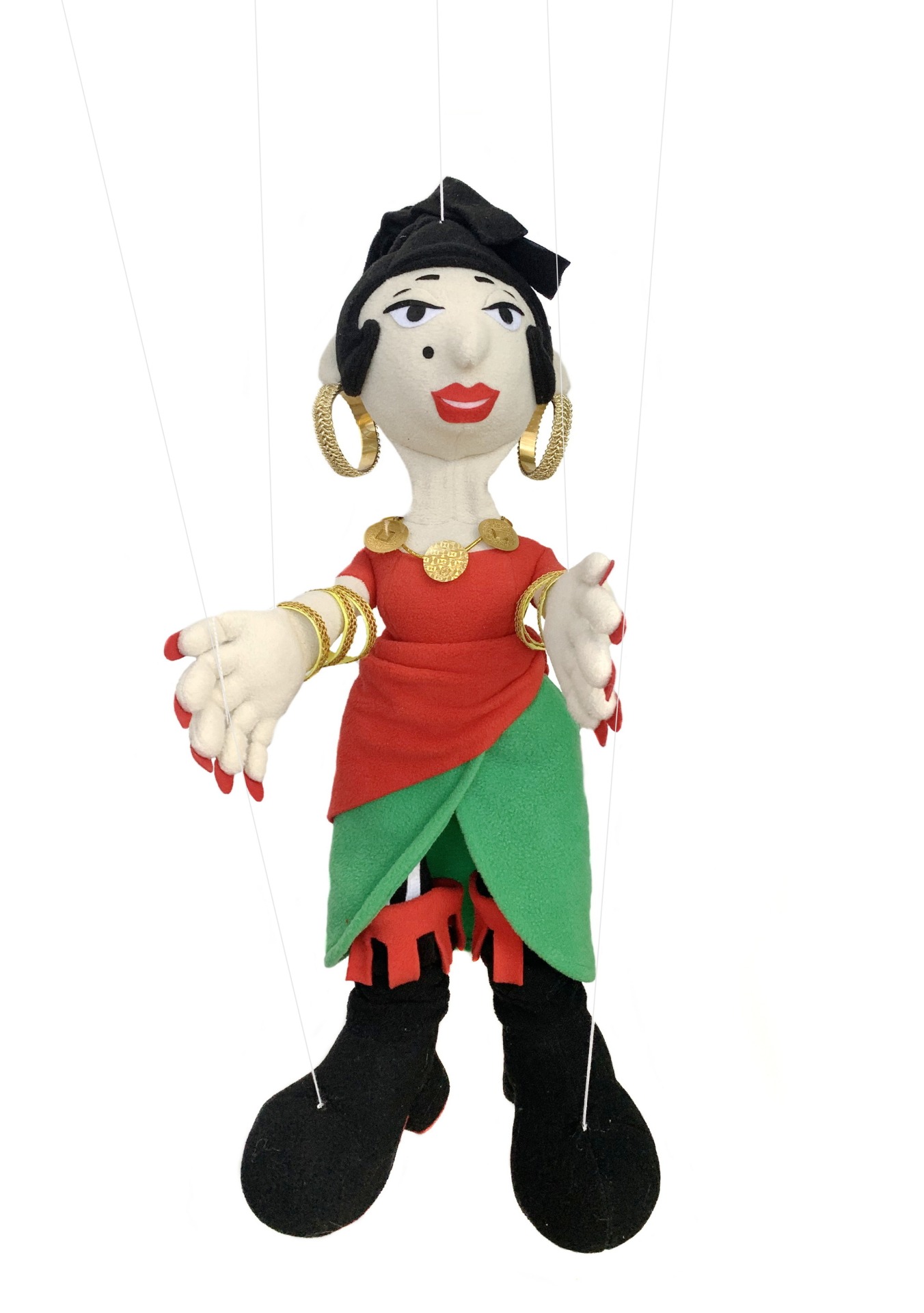 Марионетка БОЛЬШАЯ Атаманша из Бременских музыкантов