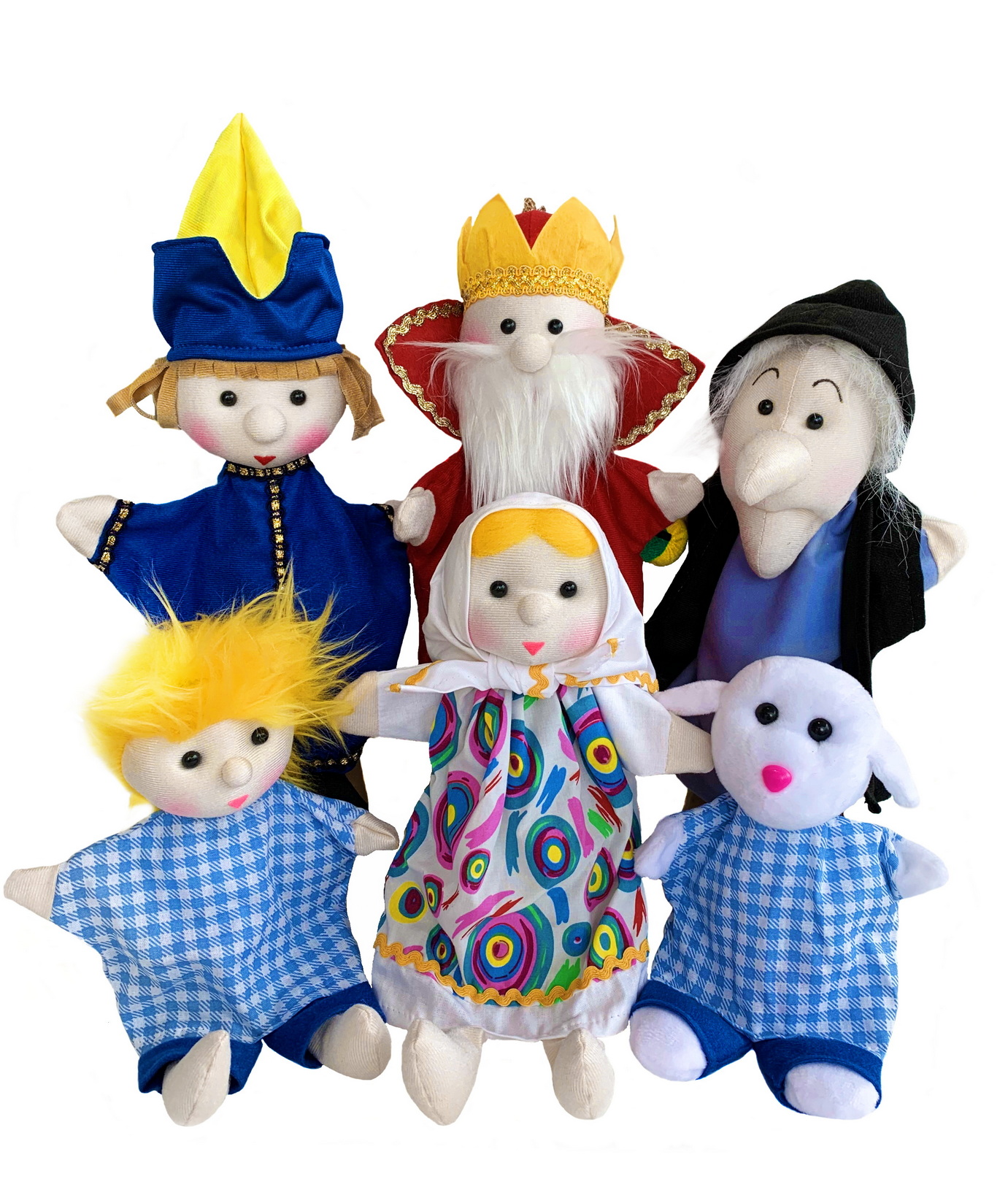Сестрица Аленушка и братец Иванушка (фабр) - набор кукол для кукольного театра