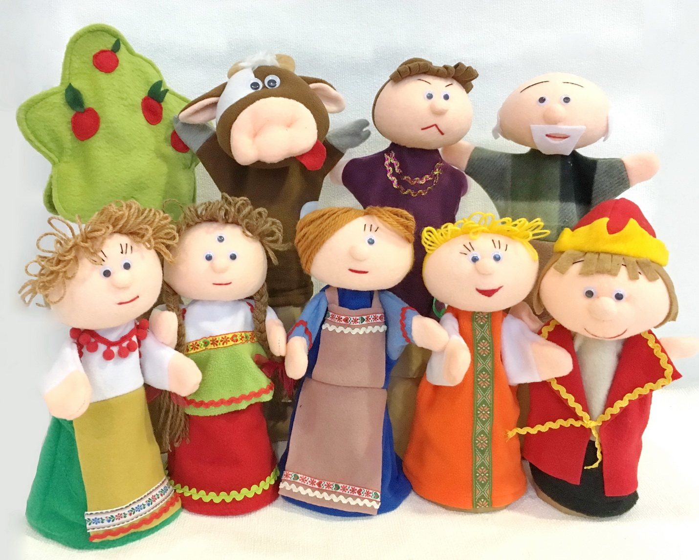 Крошечка-Хаврошечка - набор кукол-перчаток для кукольного театра