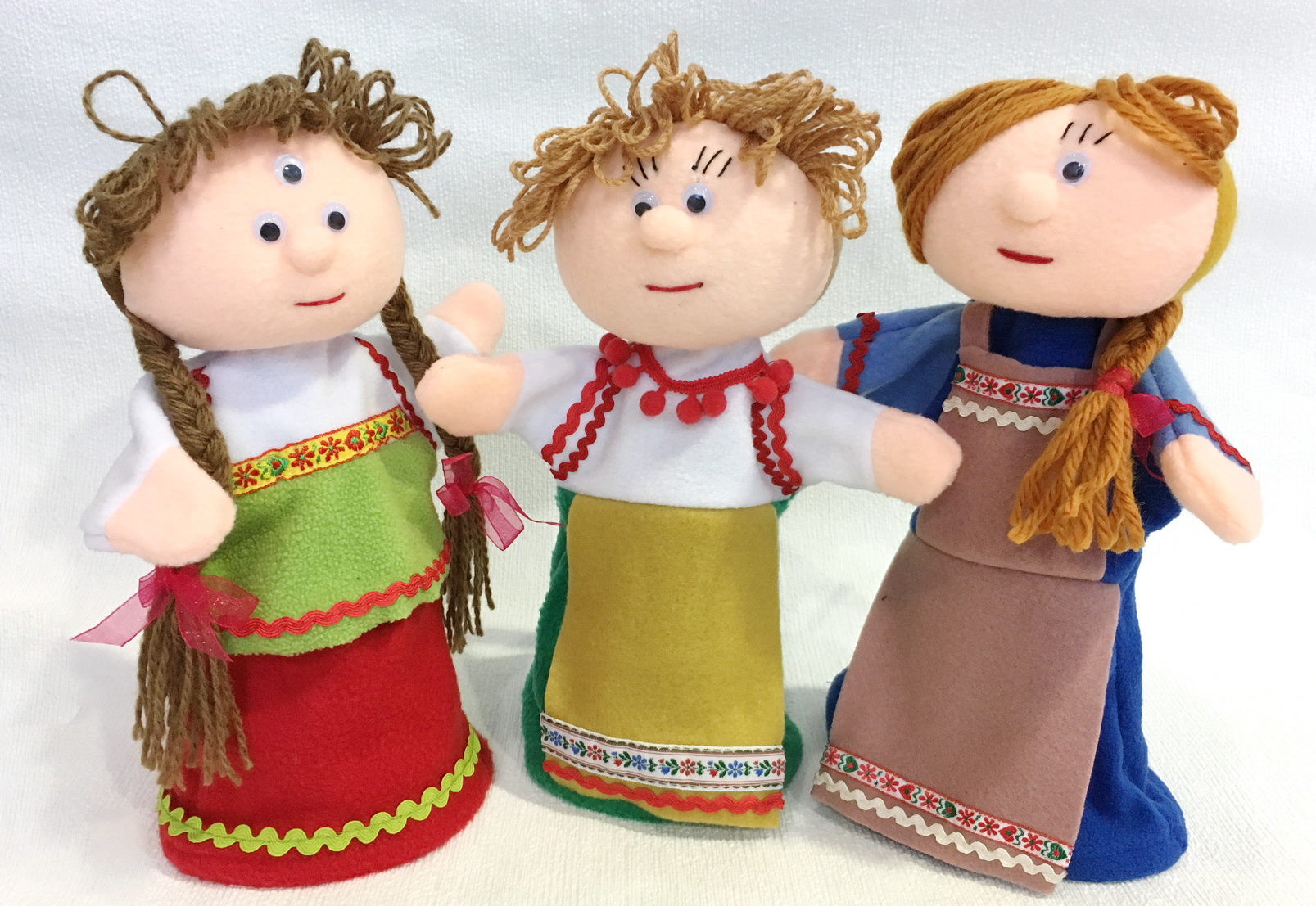 Крошечка-Хаврошечка - набор кукол-перчаток для кукольного театра